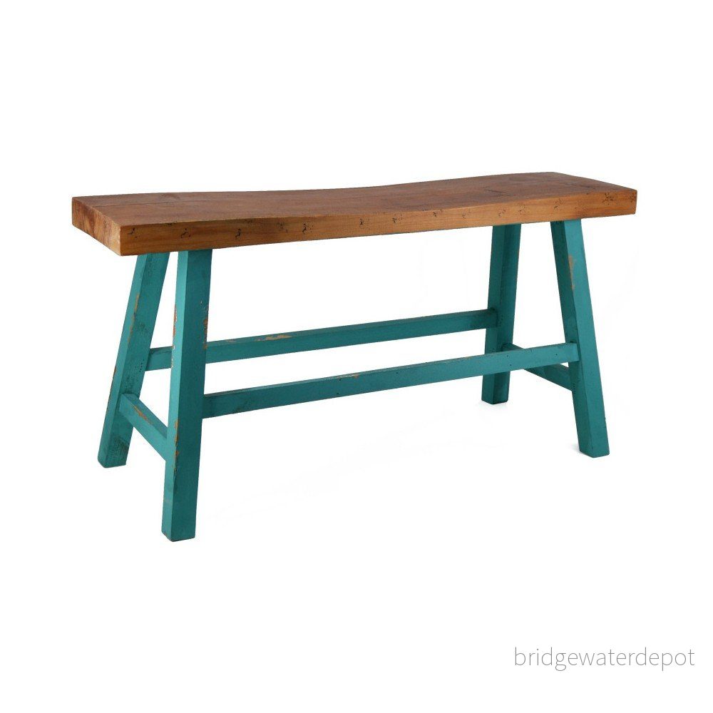 Lavice z recyklovaného dřeva Moycor, 91 cm v:958458