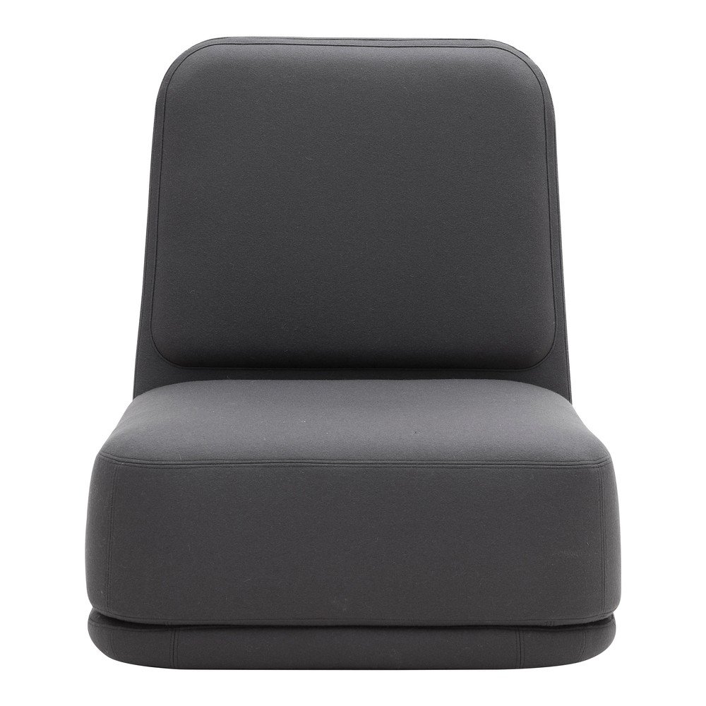 Tmavě šedé křeslo Softline Standby High v:1373411