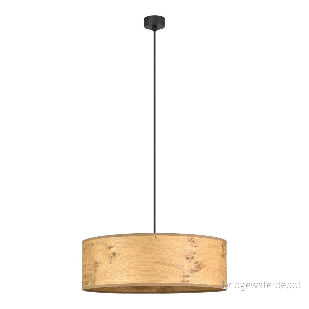 Béžové závěsné svítidlo z dřevěné dýhy Sotto Luce Ocho XL, ⌀ 45 cm v:1379043