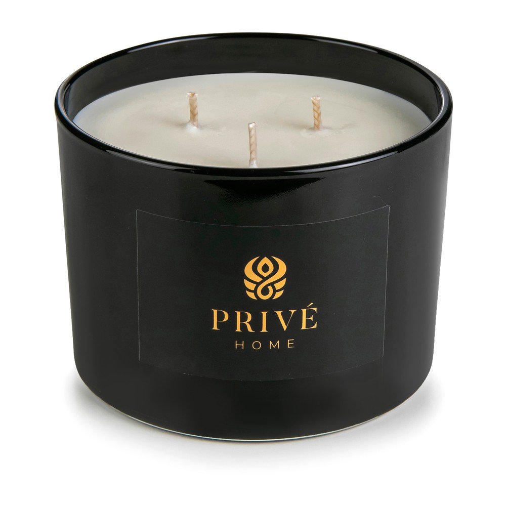 Vonná sojová svíčka doba hoření 35 h Tobacco & Leather – Privé Home v:1436197
