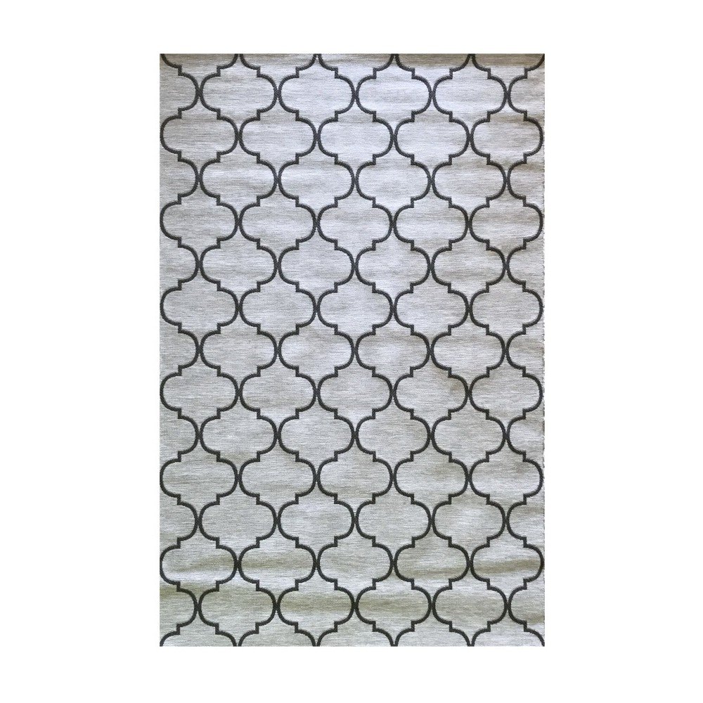 Šedý vysoce odolný koberec Floorita Trellis Grey, 194 x 290 cm v:1164956