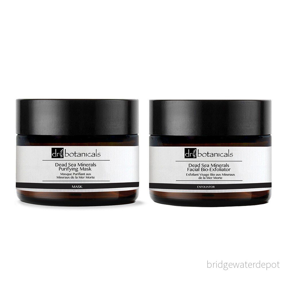 Set hydratační pleťové masky a peelingu Dr. Botanicals Dead Sea Mineral Skin v:1000236