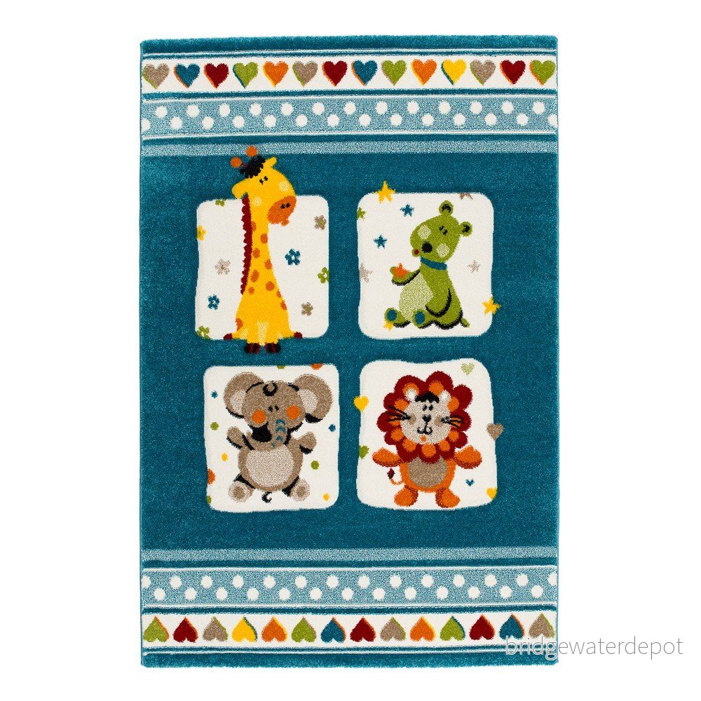 Modrý koberec Universal Toys, 120 x 170 cm v:1050832