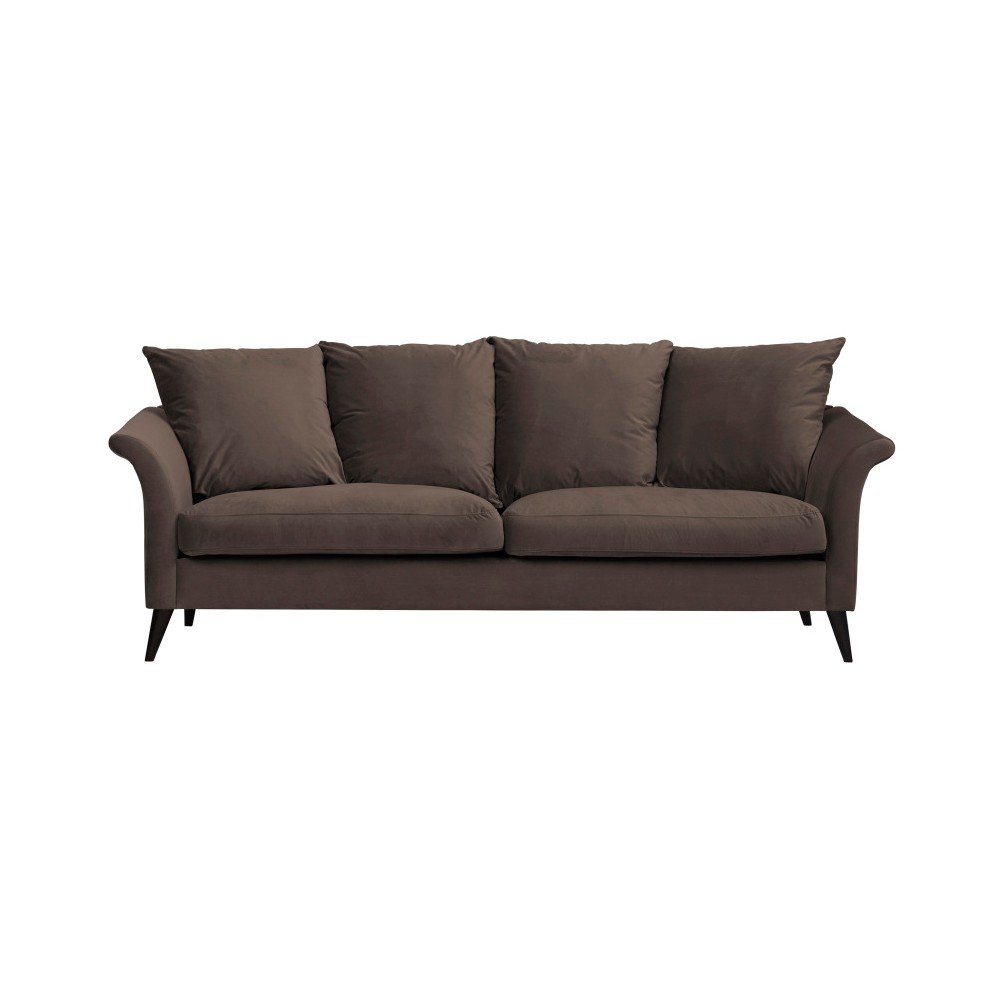 Hnědá trojmístná pohovka THE CLASSIC LIVING Chloe v:1096548