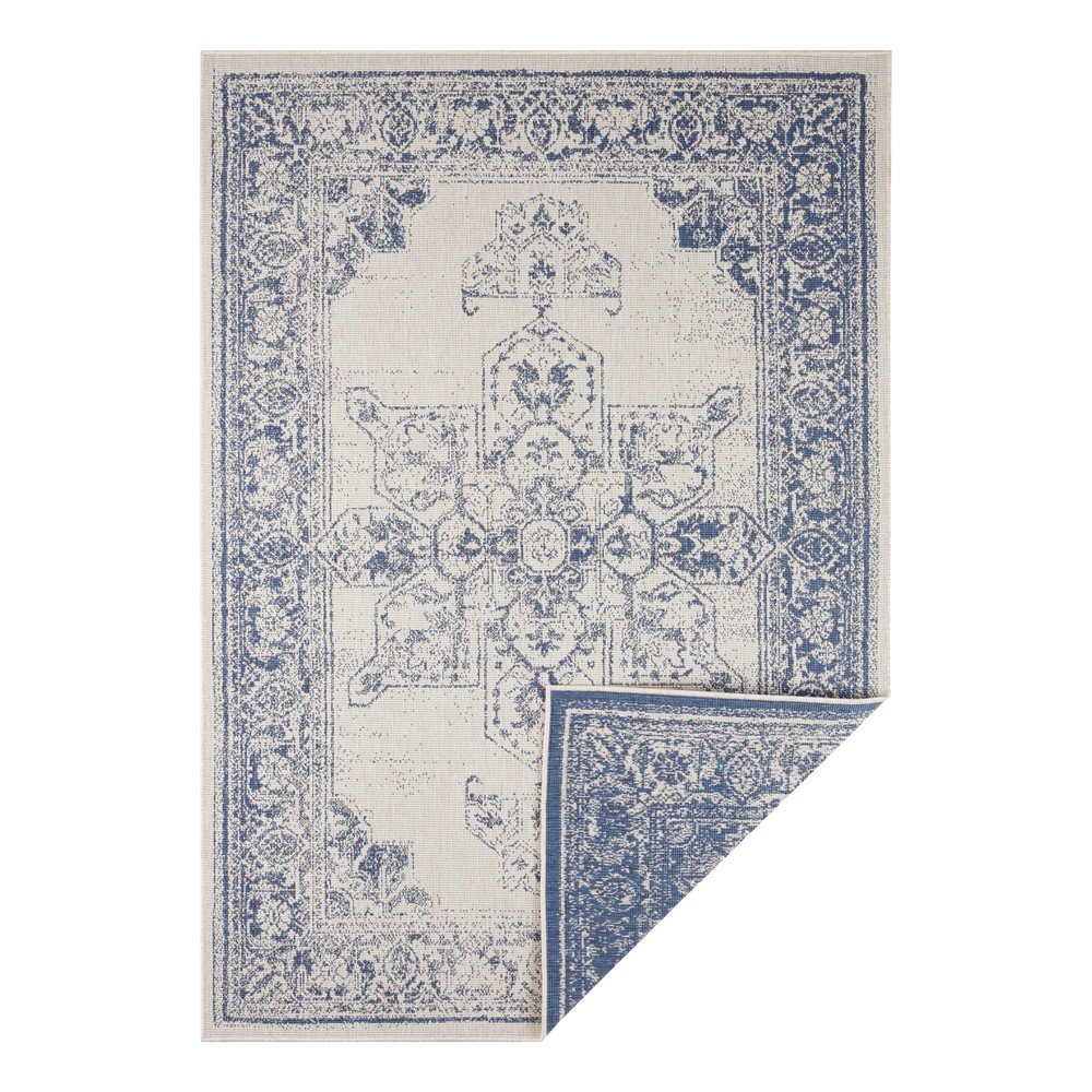 Modro-krémový venkovní koberec NORTHRUGS Borbon, 160 x 230 cm v:1337699