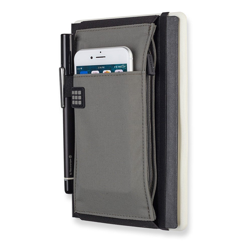 Šedé navlékací pouzdro na psací potřeby Moleskine Tool v:1331654