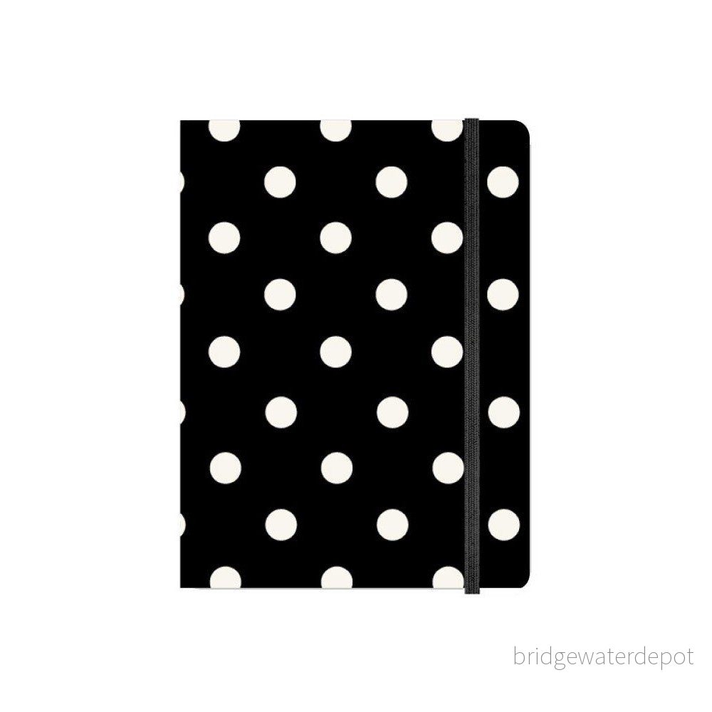 Zápisník A5 Go Stationery Monochrome Polka, 192 stránek v:705888