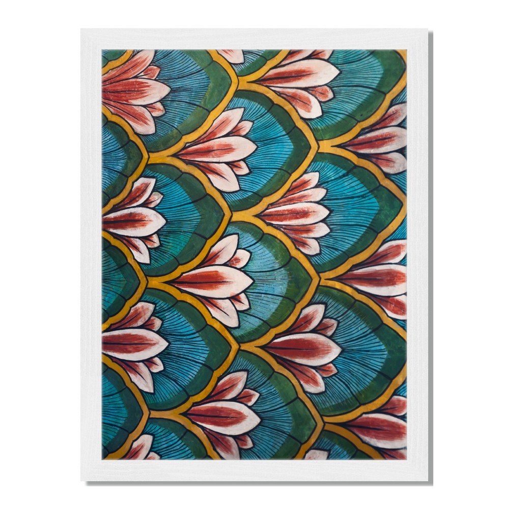Obraz v rámu Liv Corday Asian Tulip Pattern, 30 x 40 cm v:885722