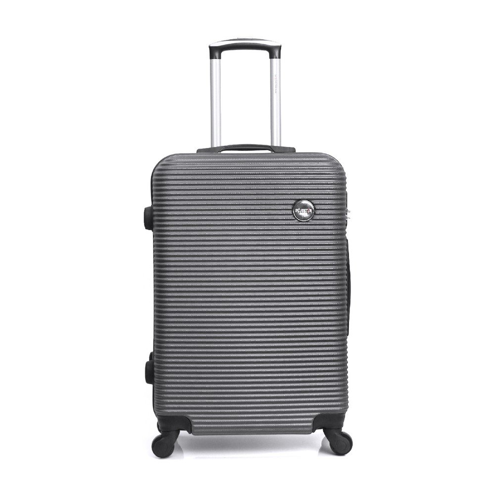 Šedý cestovní kufr na kolečkách BlueStar Porto, 64 l v:1148154
