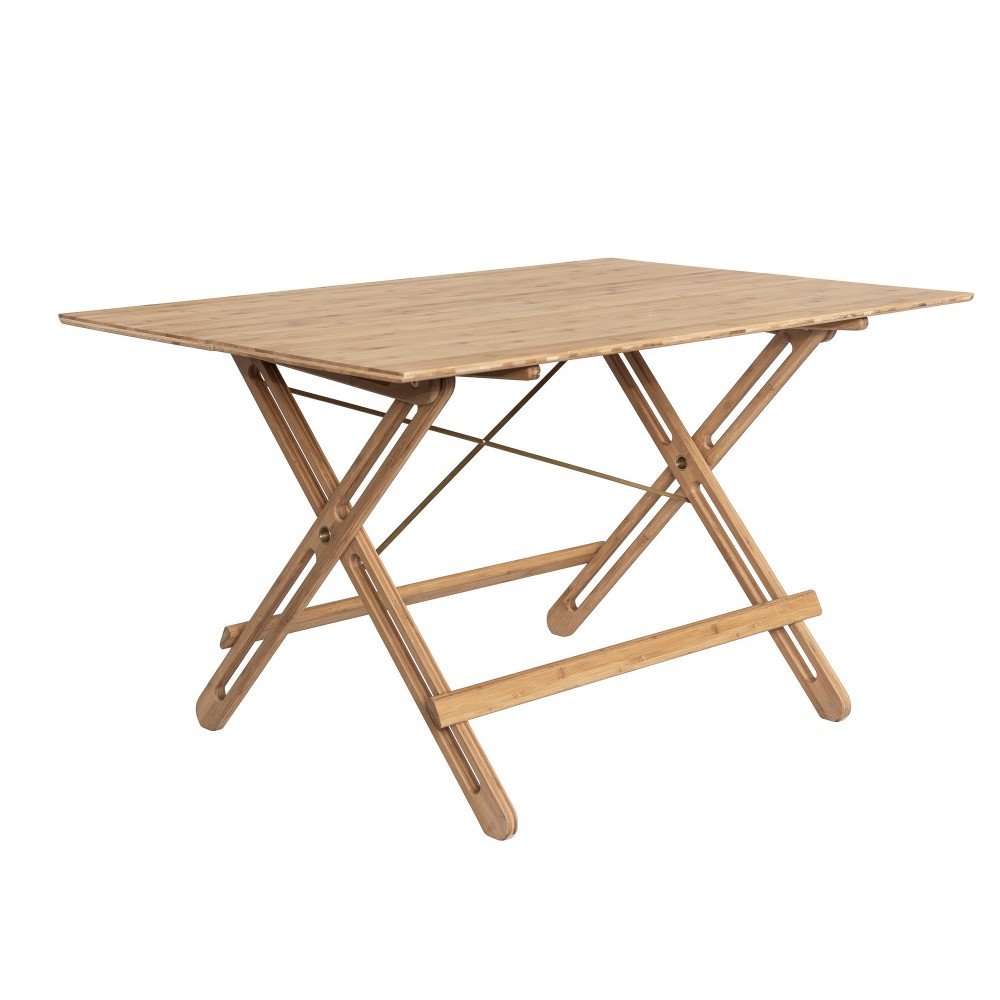 Jídelní stůl z bambusu Moso We Do Wood Field, délka 130 cm v:987088