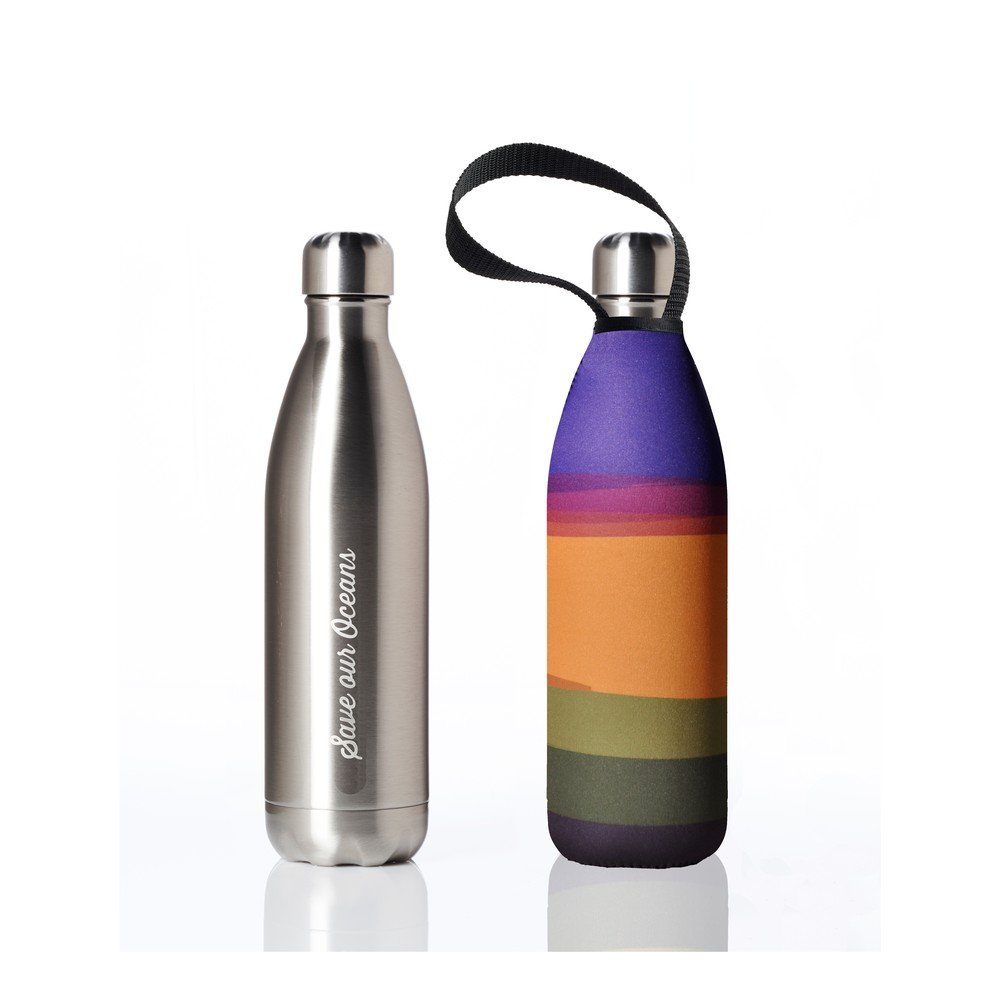 Cestovní termolahev s obalem BBBYO Silver Basslet Feather, 750 ml v:1351297