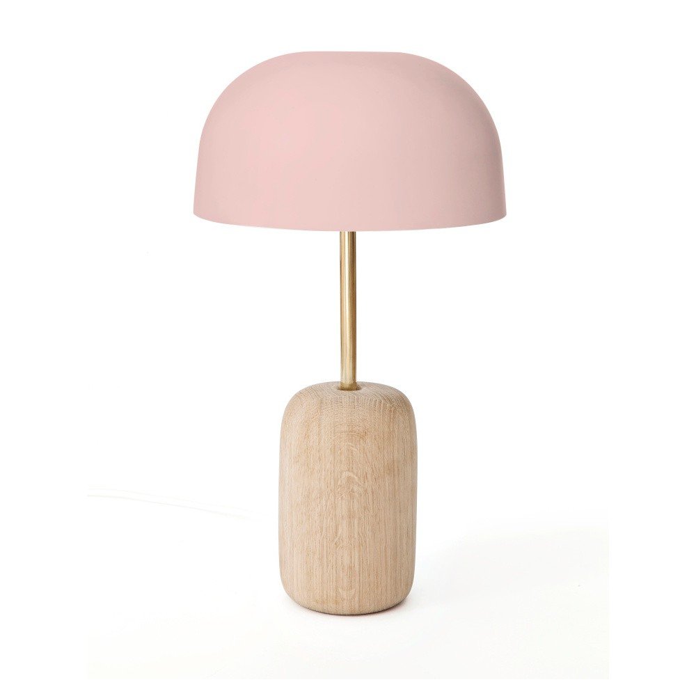 Růžová stolní lampa HARTÔ Nina v:757668