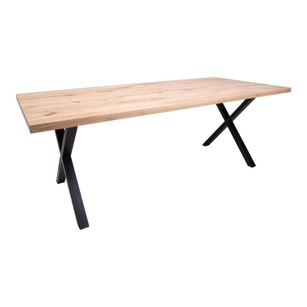 Jídelní stůl z dubového dřeva House Nordic Montpellier White Oiled Oak, 200 x 95 cm v:1235294