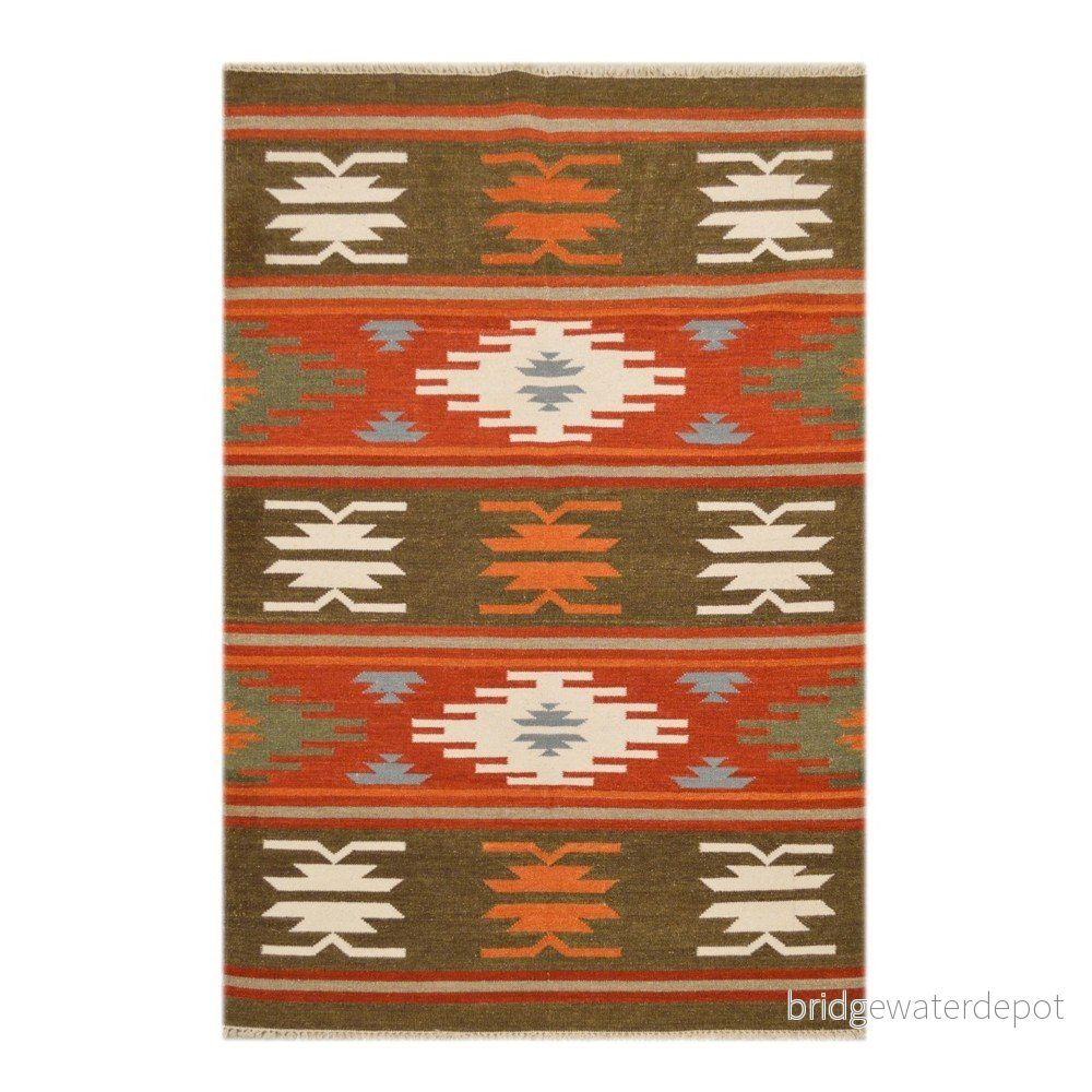 Ručně tkaný koberec Kilim Manasi, 200x140cm v:712696