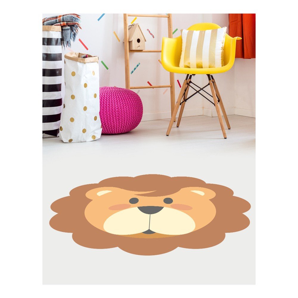 Dětský vinylový koberec Floorart Lev, ⌀ 150 cm v:1041354