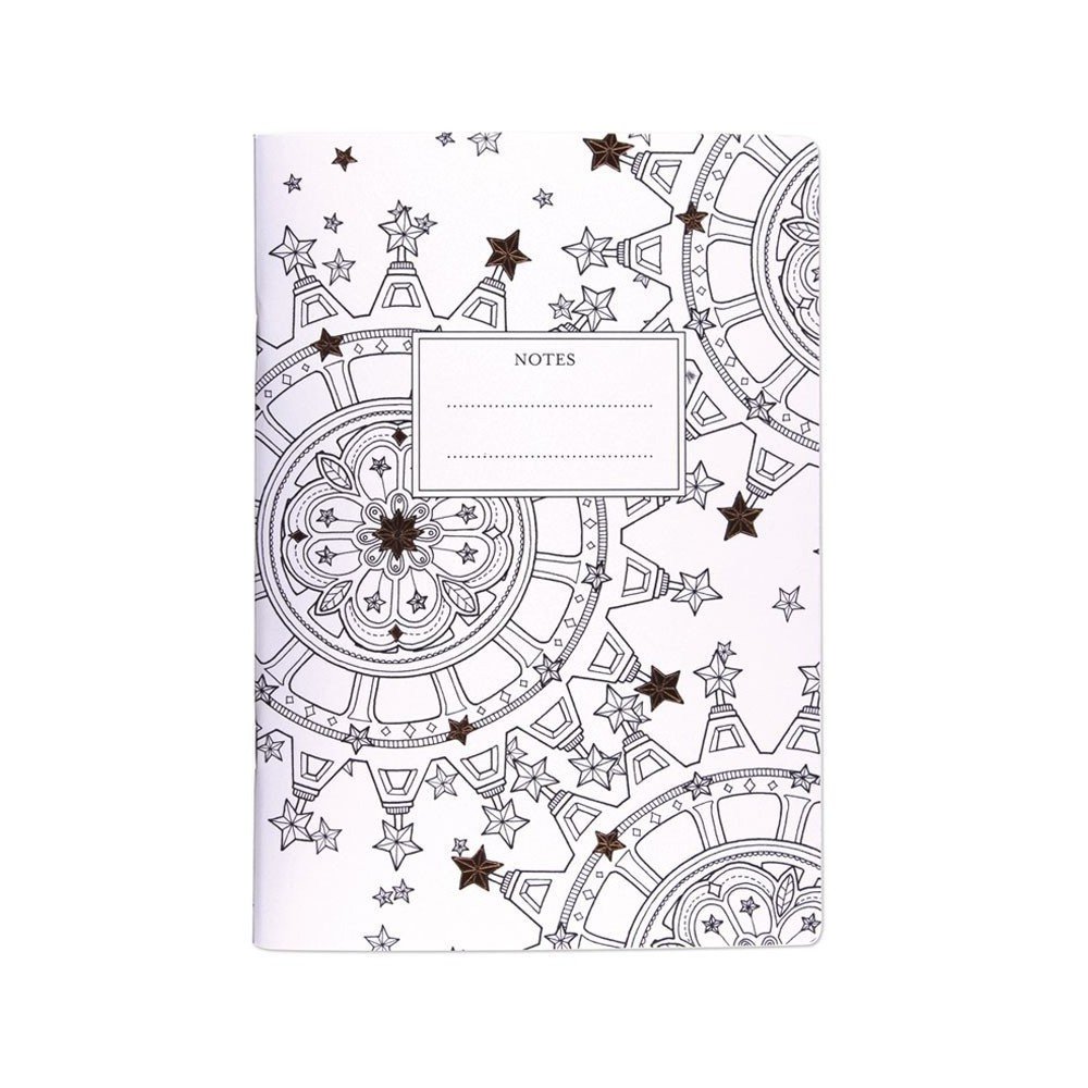 Zápisník v měkké vazbě Go Stationery The Time Garden v:707612