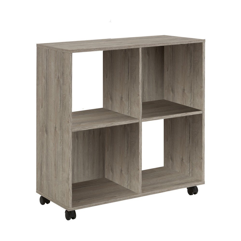 Knihovna v dekoru světlého dubu na kolečkách 13Casa Liberty v:876298