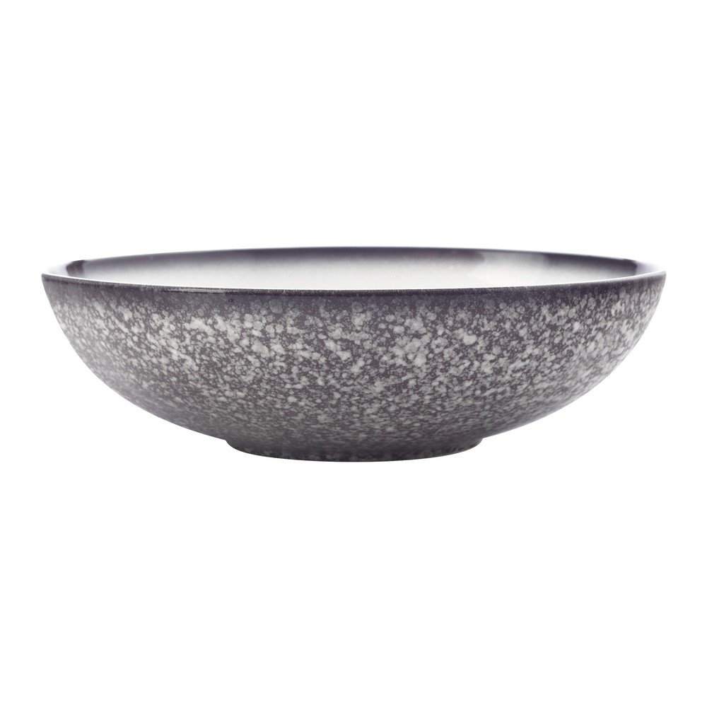 Bílo-černá keramická servírovací miska Maxwell & Williams Caviar, ø 30 cm v:1422413