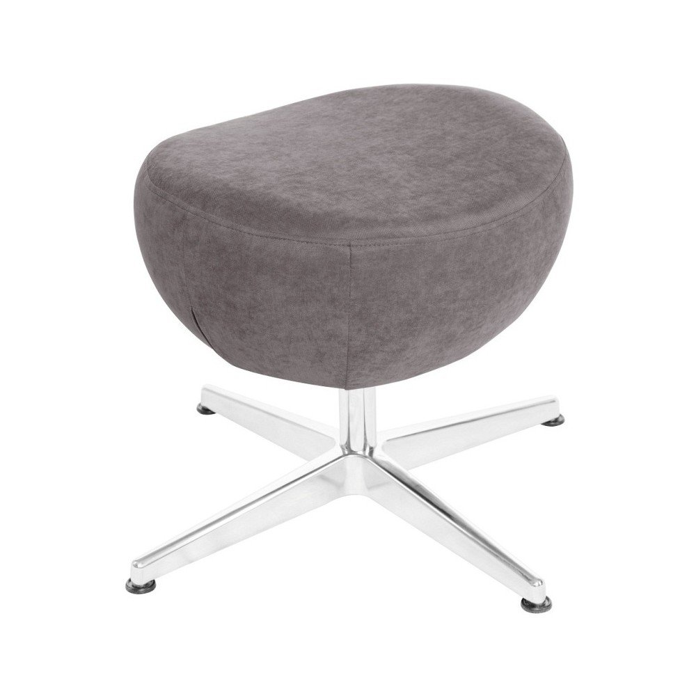 Šedohnědá otočná stolička/podnožka My Pop Design Vostell v:918190