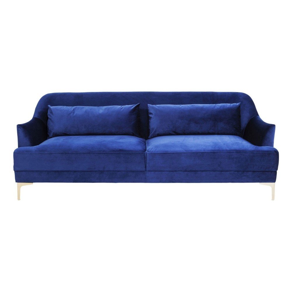 Modrá trojmístná pohovka Kare Design Proud v:881910