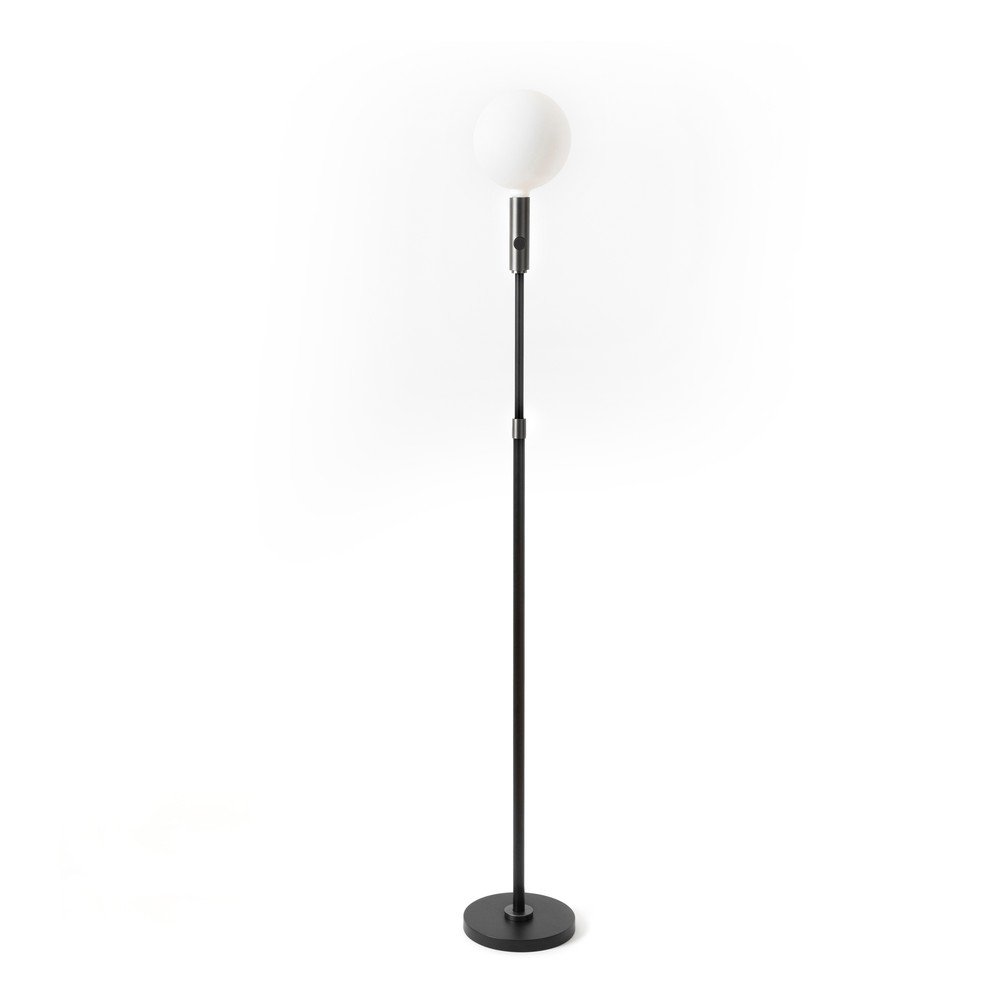 Tmavě šedá stmívatelná stojací lampa Poise – tala v:1692160