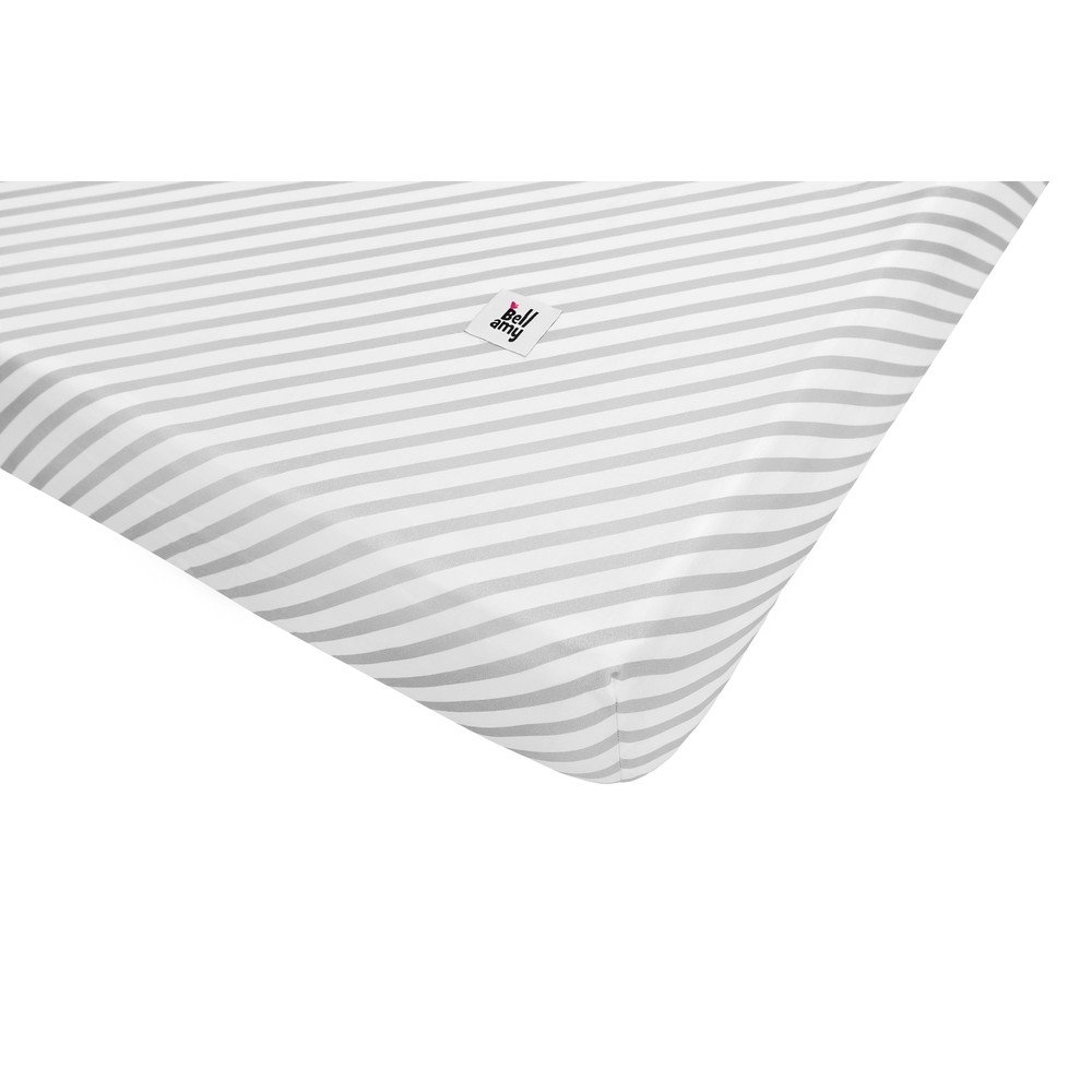 Dětské bavlněné prostěradlo BELLAMY Stripes, 40 x 90 cm v:1270072