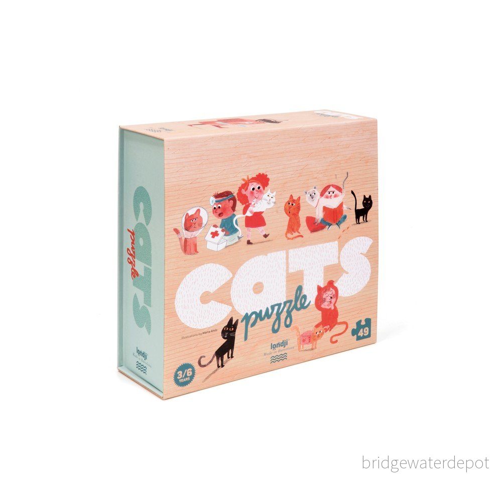Puzzle kočičkové Londji, 49 dílků v:1356563