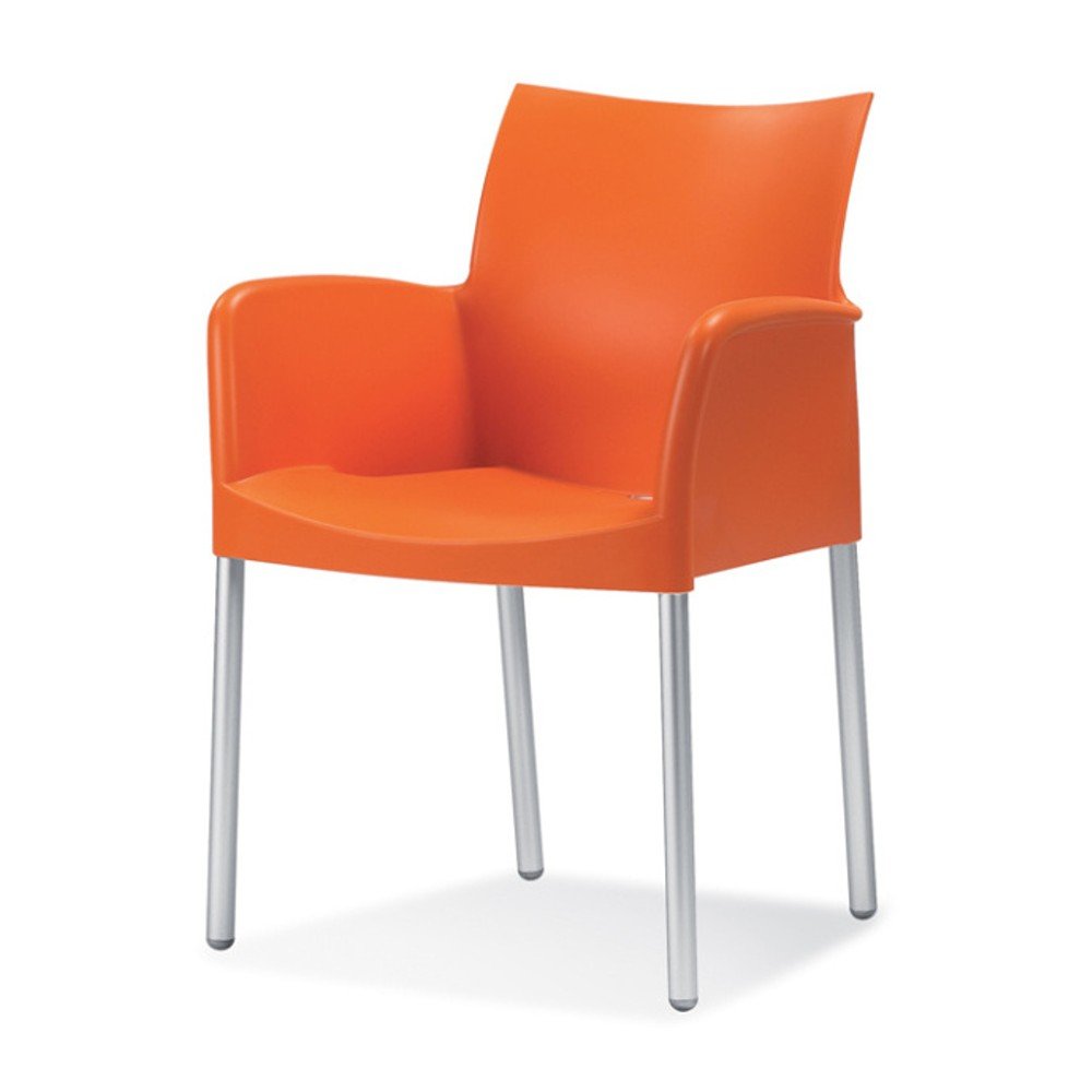 Oranžová židle Pedrali Ice 850 v:771538