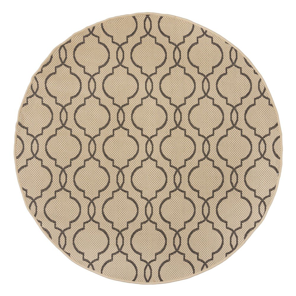 Béžový venkovní koberec Flair Rugs Milan, ø 160 cm v:1426339 Béžový venkovní koberec Flair Rugs Milan, ø 160 cm v:1426339