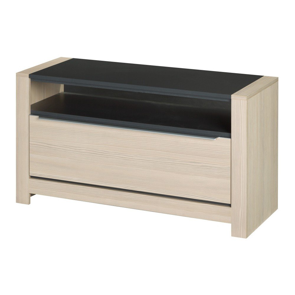 TV komoda ve dřevěném dekoru s 1 zásuvkou Szynaka Meble Monez v:806498