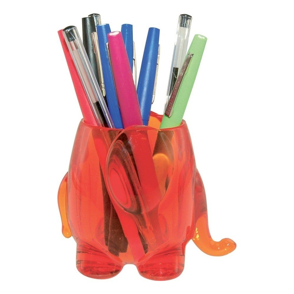 Oranžový stojan na tužky Incidence Elephant v:706724