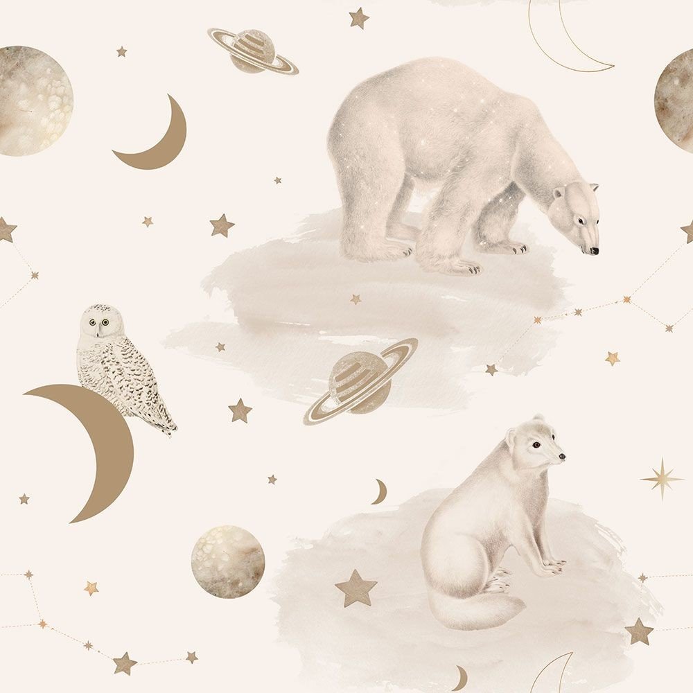 Dětská tapeta 100×280 cm Bears Universe – Dekornik v:1563810 Dětská tapeta 100×280 cm Bears Universe – Dekornik v:1563810