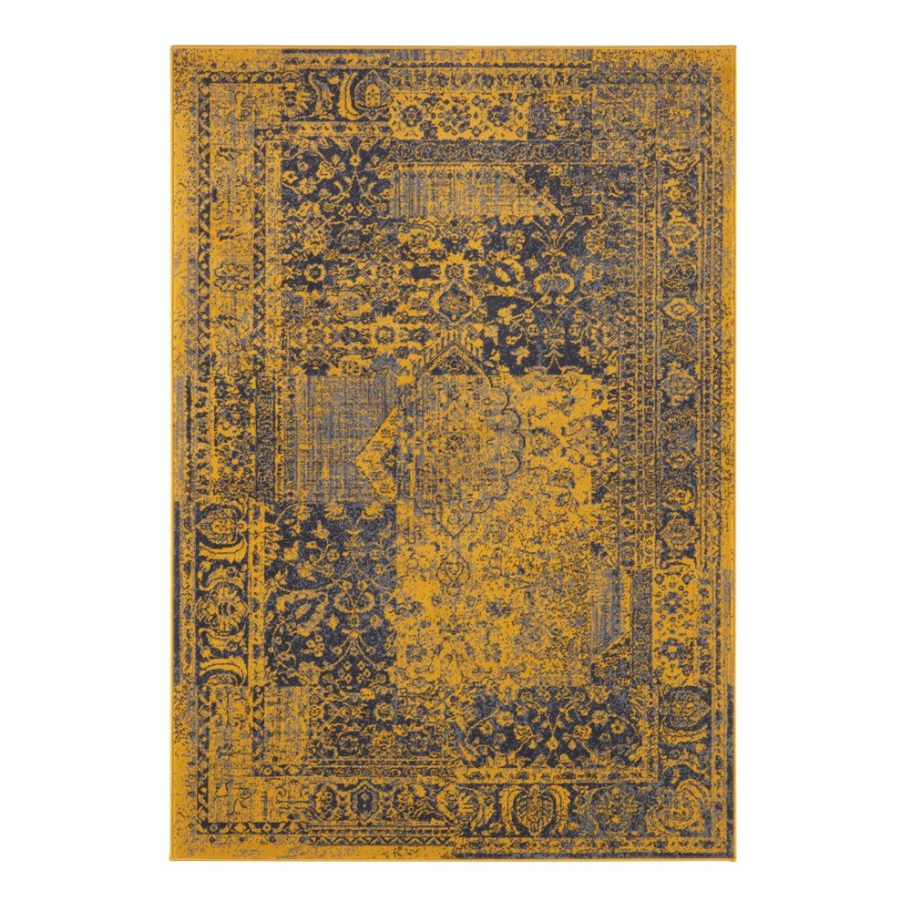 Žluto-šedý koberec Hanse Home Celebration Plume, 80 x 150 cm v:1293892