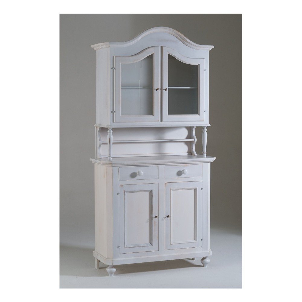 Bílý čtyřdveřový dřevěný příborník Castagnetti Gisele v:847894