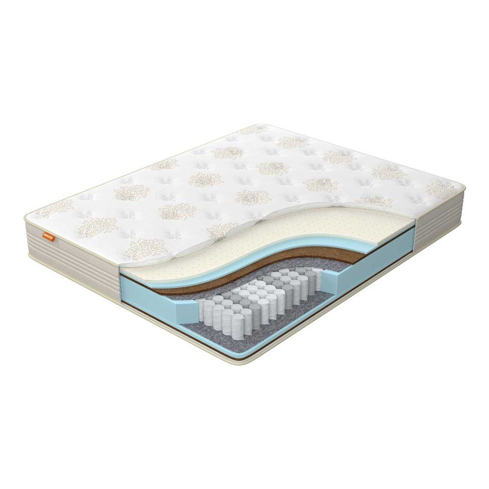 Oboustranná matrace Comfort Duos Middle/Hard, 180 x 200 cm, výška 24 cm v:1342233