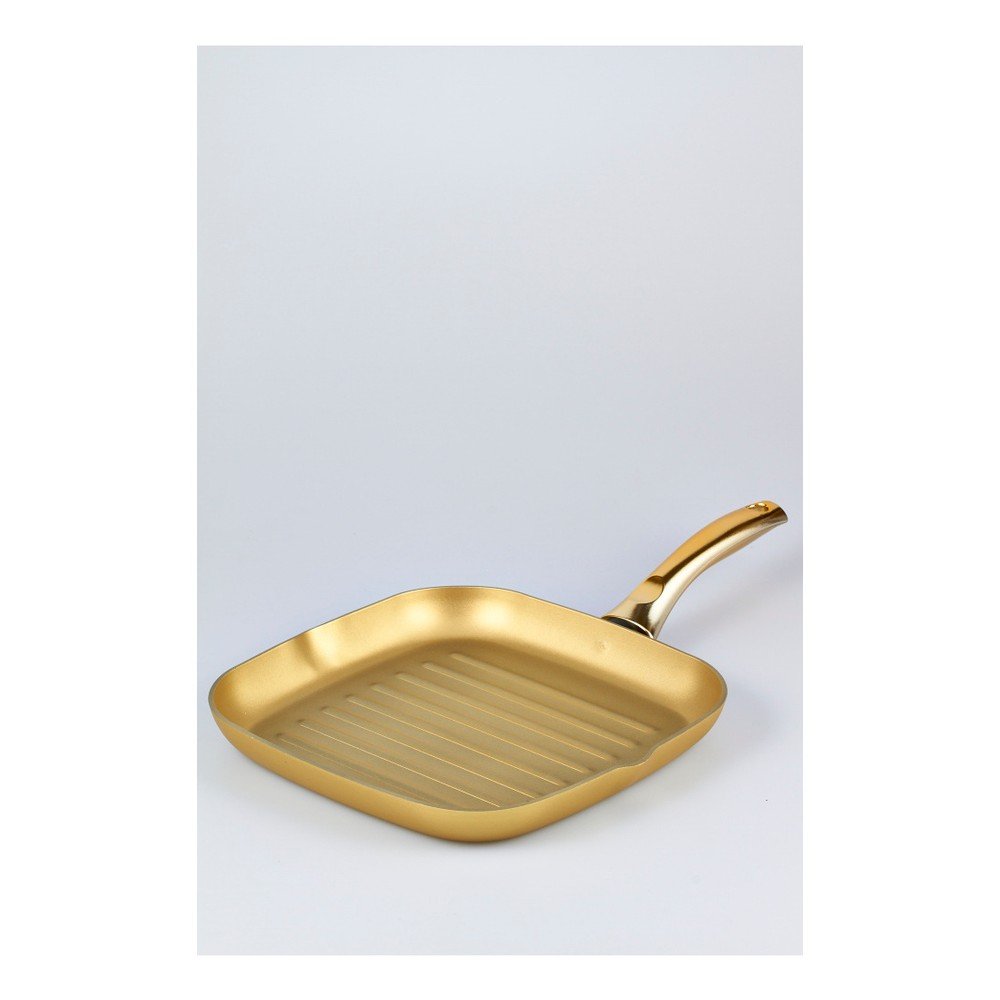 Pánev na grilování Bisetti Stonegold Gold Handle v:705948