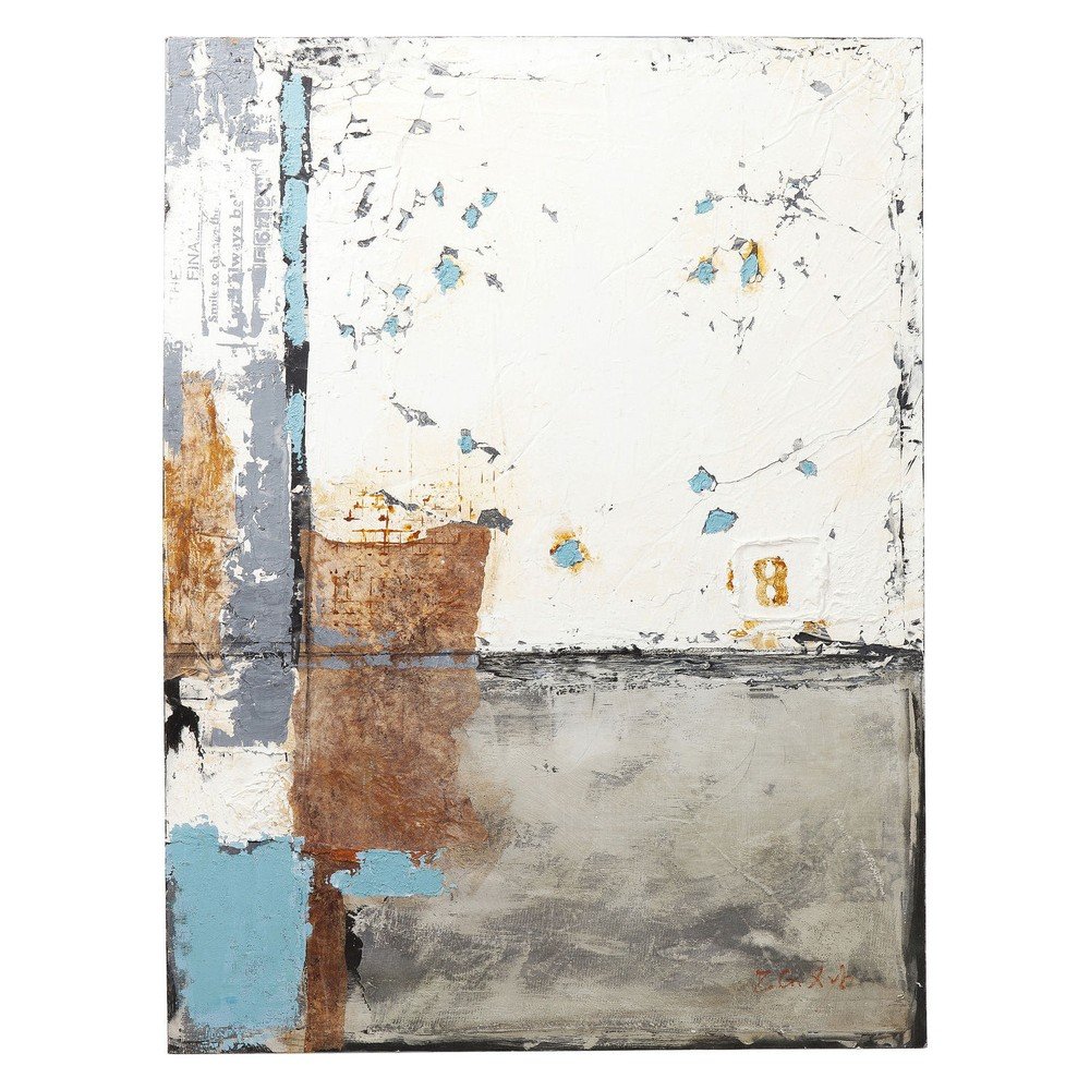 Obraz olejomalba Kare Design Stroke Two, 120 x 90 cm v:1320856