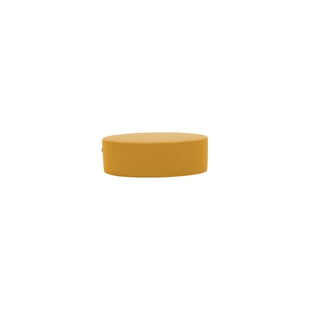 Žlutý puf Softline Bon-Bon Eco Cotton Yellow, délka 120 cm v:1195518