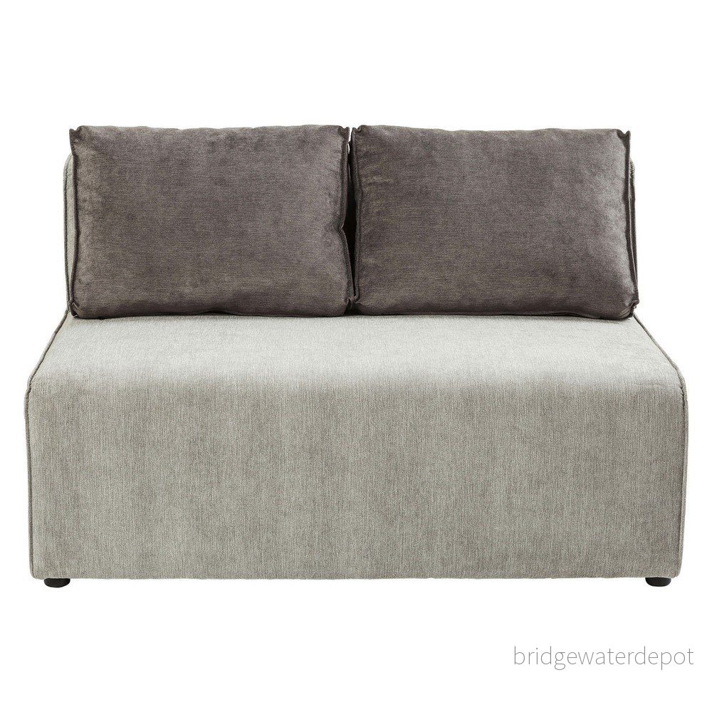 Šedá část modulární pohovky Kare Design Infinity, 100 cm v:1092054