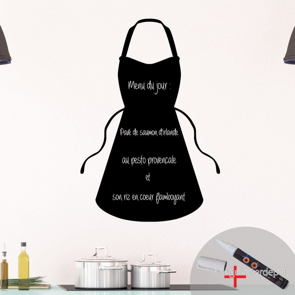 Set popisovací samolepky a fixu Ambiance Apron v:817522