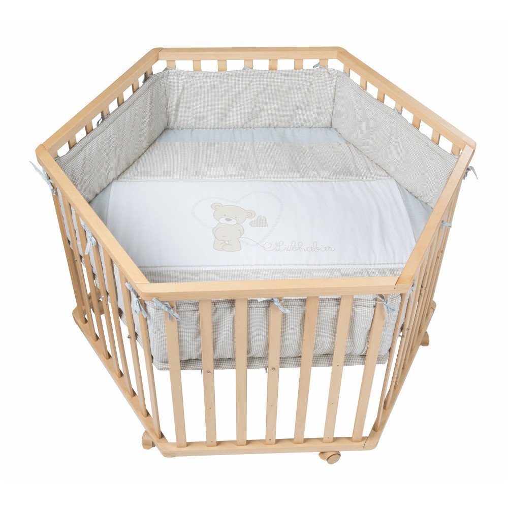 Přírodní šestistranná ohrádka Roba Lovely Bear v:820190