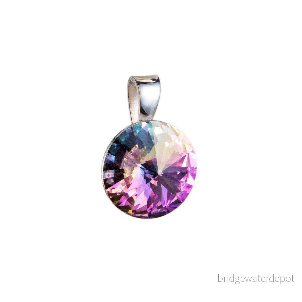 Fialový přívěsek ze stříbra se Swarovski krystalem Je Veux Herno v:1152250