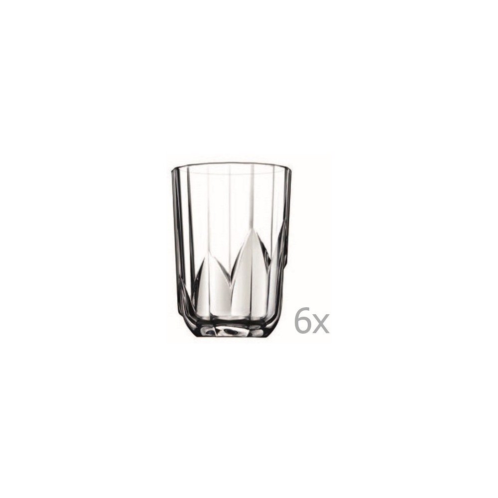 Sada 6 sklenic Paşabahçe Zig Zag, 220 ml v:861690