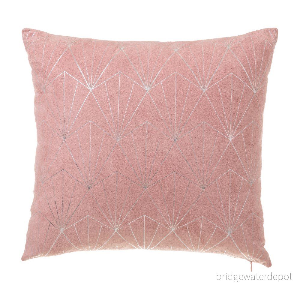 Růžový polštář Unimasa Luxury, 45 x 45 v:1009108