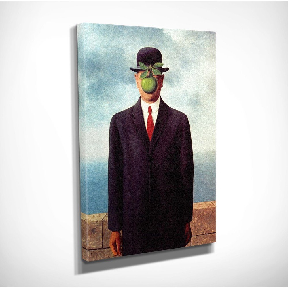 Nástěnná reprodukce na plátně Rene Magritte The Son of Man, 30 x 40 cm v:1285850