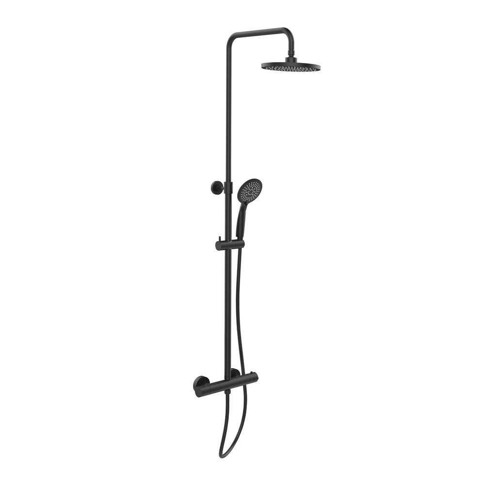 Černý sprchový set z nerezové oceli 120 cm Young – Wenko v:1545670 Černý sprchový set z nerezové oceli 120 cm Young – Wenko v:1545670