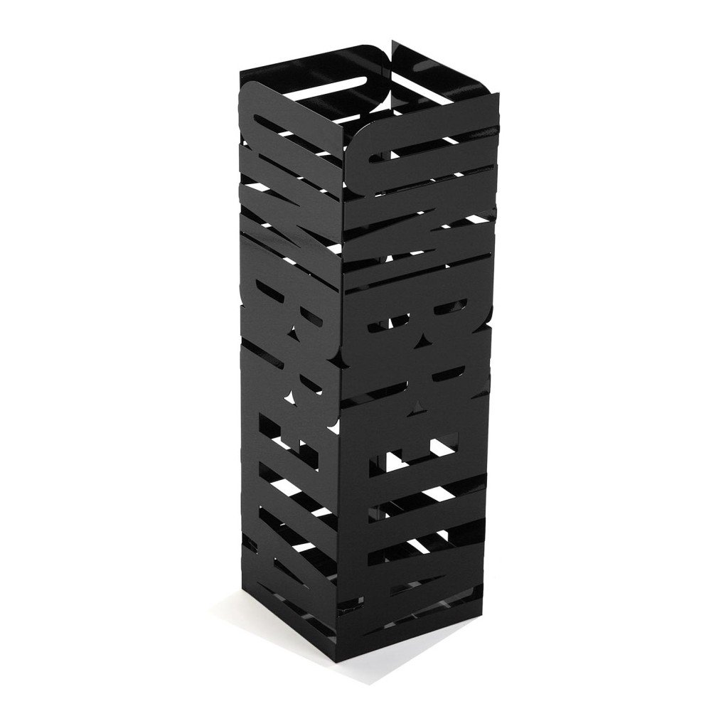 Černý kovový stojan na deštníky Versa Unbrella, výška 49 cm v:1280678
