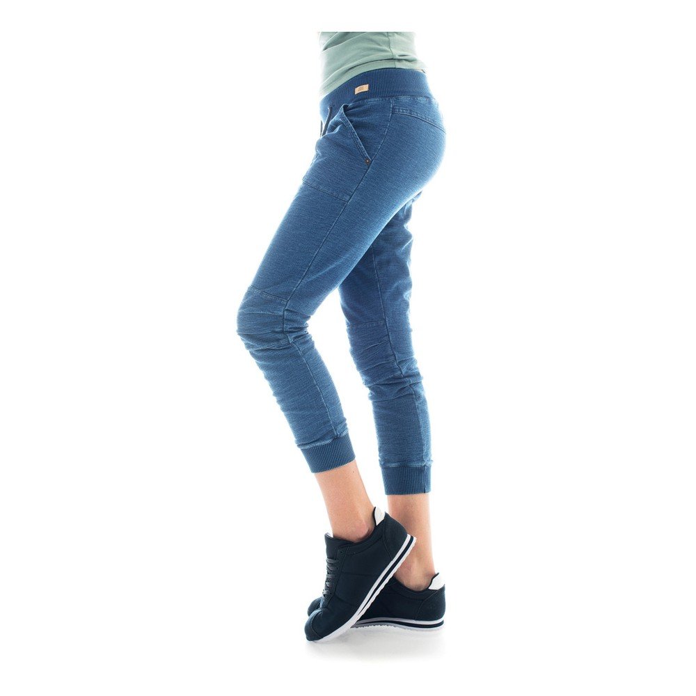 Bavlněné tepláky barvené indigem Lull Loungewear Vertigo, vel. S v:869174