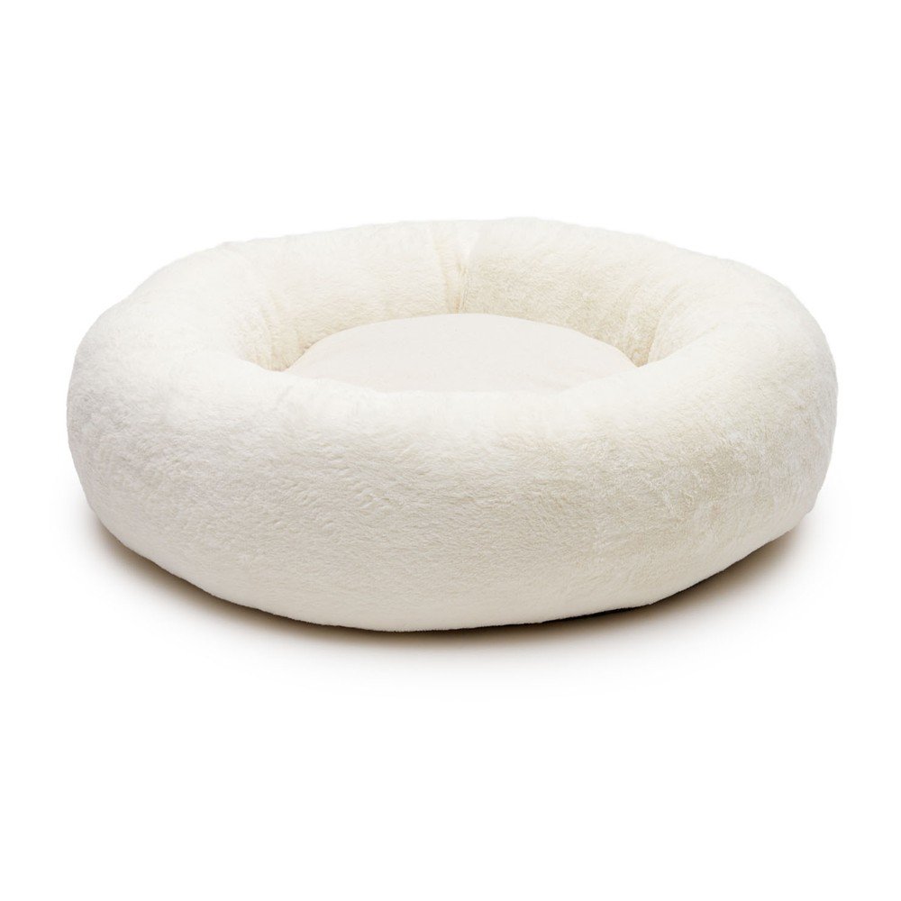 Bílý pelíšek pro psy ø 70 cm Woopy v:1468984