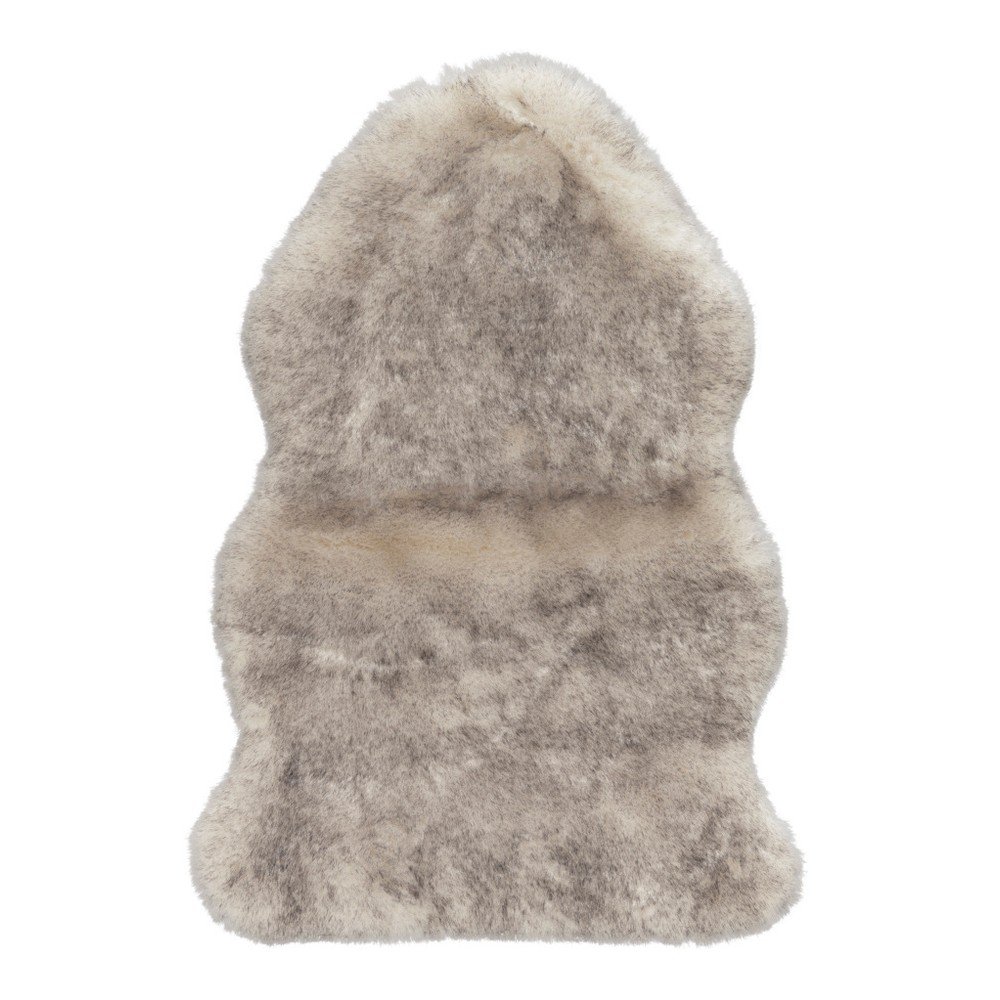 Bílo-hnědá umělá kožešina Mint Rugs Uni Soft, 60 x 90 cm v:1155562 Bílo-hnědá umělá kožešina Mint Rugs Uni Soft, 60 x 90 cm v:1155562